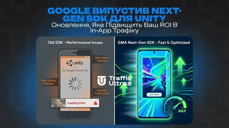 Google викотив Next-Gen SDK для Unity: апдейт, який підніме ваш ROI в In-App трафіку