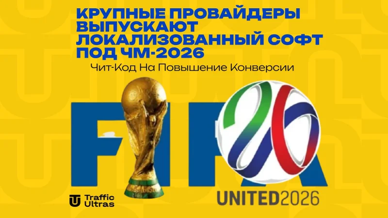 Крупные провайдеры выпускают локализованный софт под ЧМ-2026: чит-код на повышение конверсии