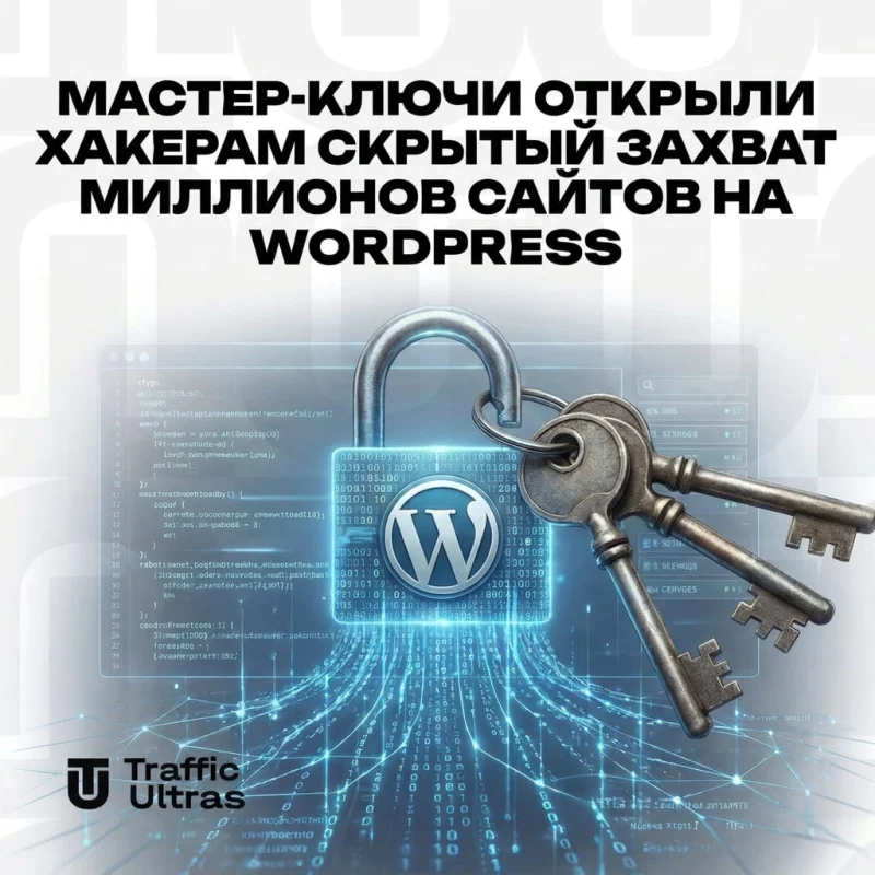 Мастер-ключи открыли хакерам скрытый захват миллионов сайтов на WordPress