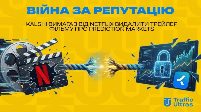 Війна за репутацію: Kalshi вимагав від Netflix видалити трейлер фільму про Prediction Markets