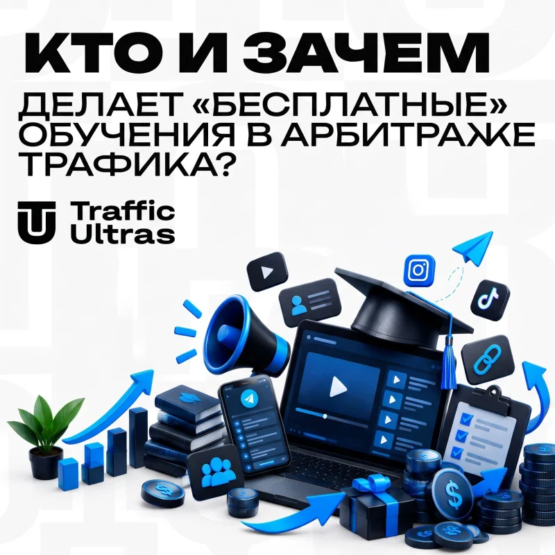 Кто и зачем делает «бесплатные» обучения в арбитраже трафика?