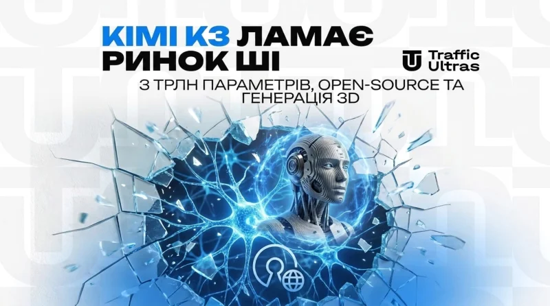 Kimi K3 ламає ринок ШІ: 3 трлн параметрів, open-source та генерація 3D