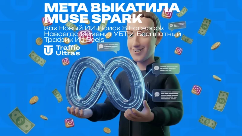 Meta выкатила Muse Spark: как новый ИИ-поиск в Facebook навсегда изменит УБТ и бесплатный трафик из Reels