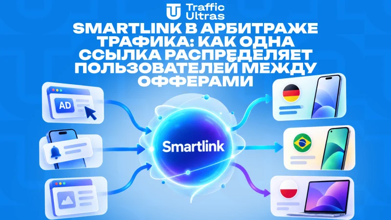 Smartlink в арбитраже трафика: как одна ссылка распределяет пользователей между офферами
