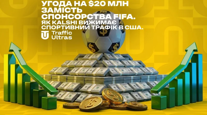 Угода на $20 млн замість спонсорства FIFA: як Kalshi вичавлює спортивний трафік у США