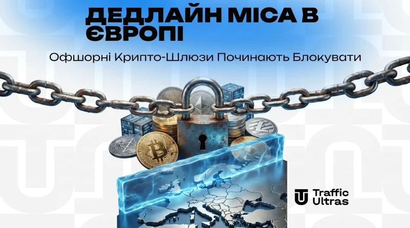 Дедлайн MiCA в Європі: Офшорні крипто-шлюзи починають блокувати