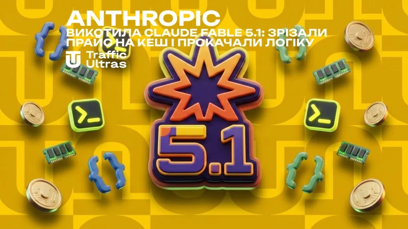 Anthropic викотила Claude Fable 5.1: зрізали прайс на кеш і прокачали логіку