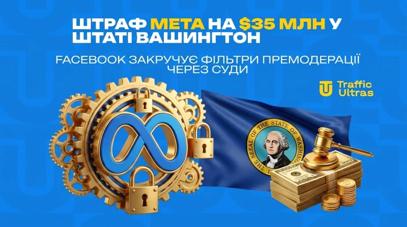Штраф Meta на $35 млн у штаті Вашингтон: Facebook підкручує фільтри премодерації через суди
