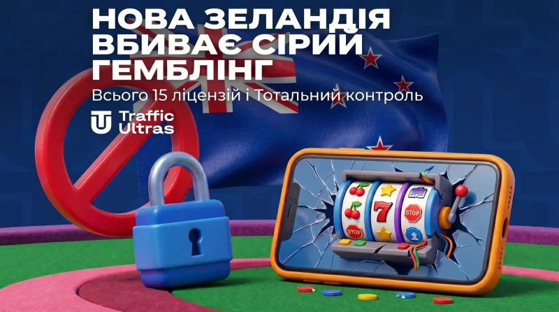 Нова Зеландія знищує сірий гемблінг: лише 15 ліцензій і тотальний контроль