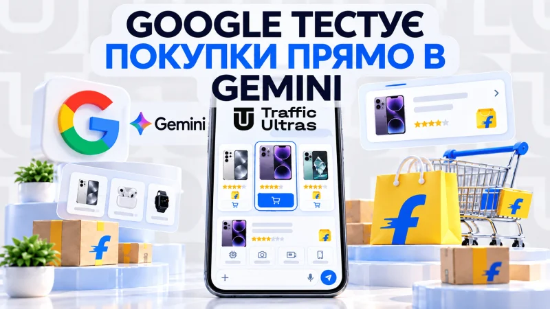 Google тестує покупки прямо в Gemini: AI Mode перетворюється з пошуку на магазин