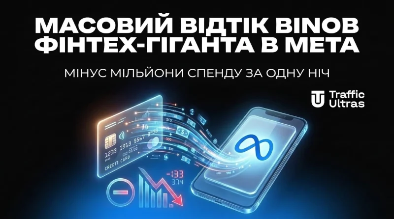 Масовий відліт BINів фінтех-гіганта в Meta: мінус мільйони спенду за одну ніч