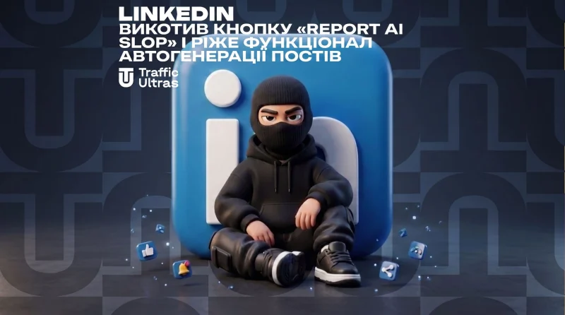 LinkedIn викотив кнопку «Report AI slop» і ріже функціонал автогенерації дописів