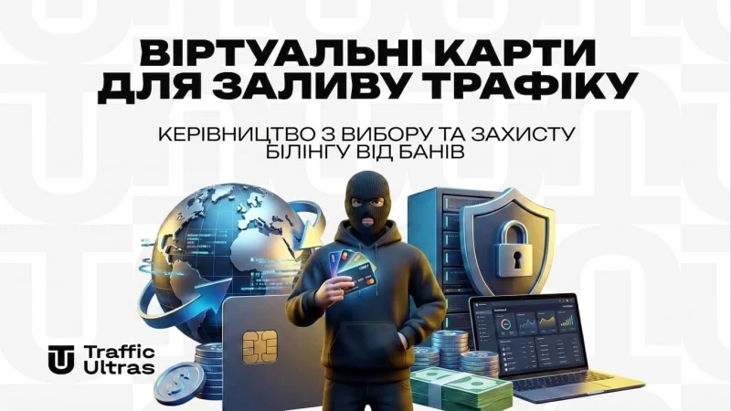 Віртуальні картки для заливу трафіку: Керівництво з вибору та захисту білінгу від банів