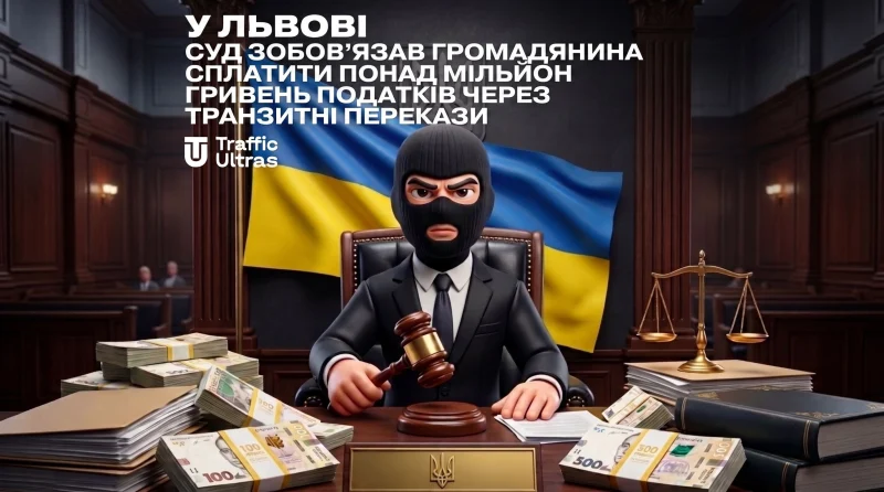 У Львові суд зобов'язав громадянина виплатити понад мільйон гривень податків через транзитні перекази