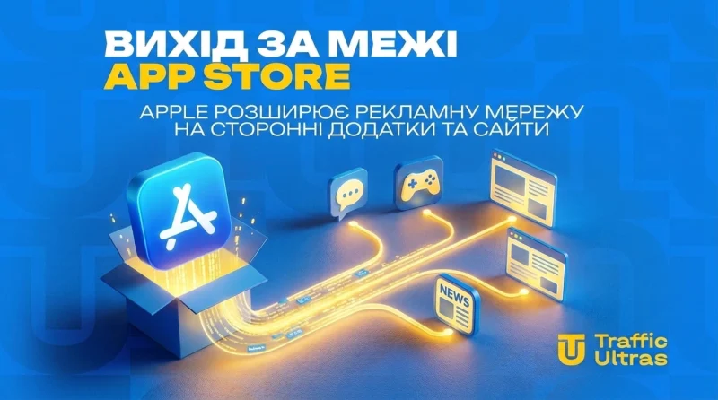 Вихід за межі App Store: Apple розширює рекламну мережу на сторонні додатки та сайти