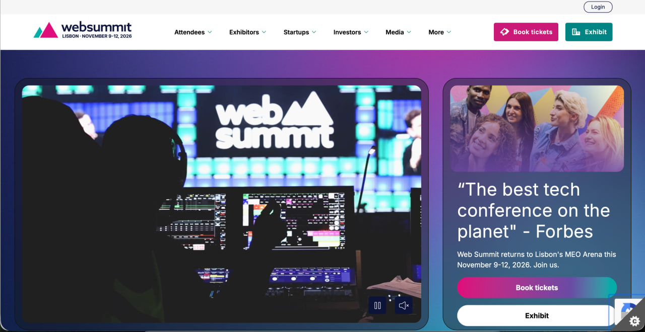 Web Summit, Ліссабон (9–12 листопада)